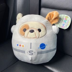 Brock the Bulldog Astronaut Squishmallow 8”